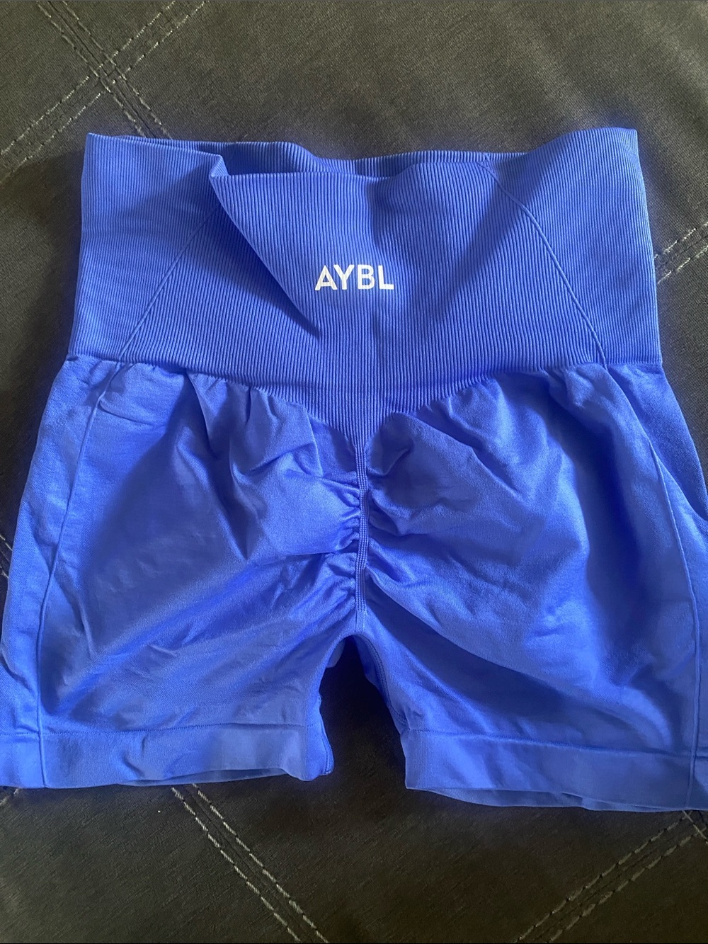 AYBL high waist shorts in Royal Blue size small - Picture 3 of 5